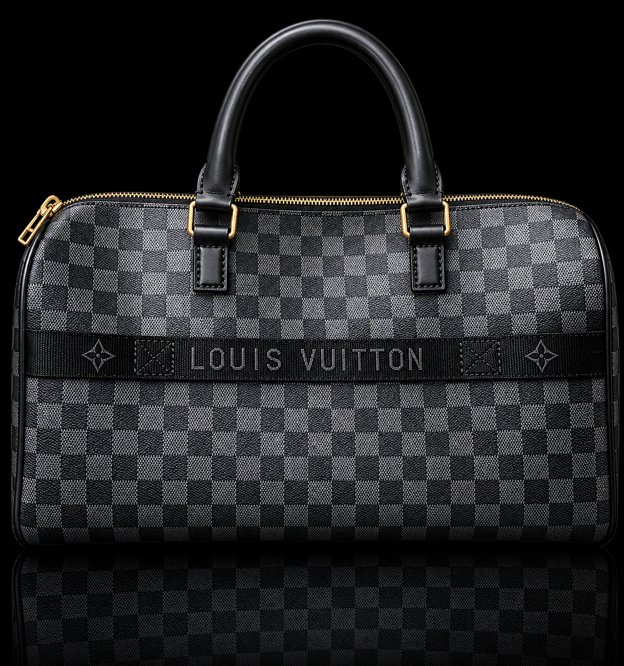 Checkered Duffle