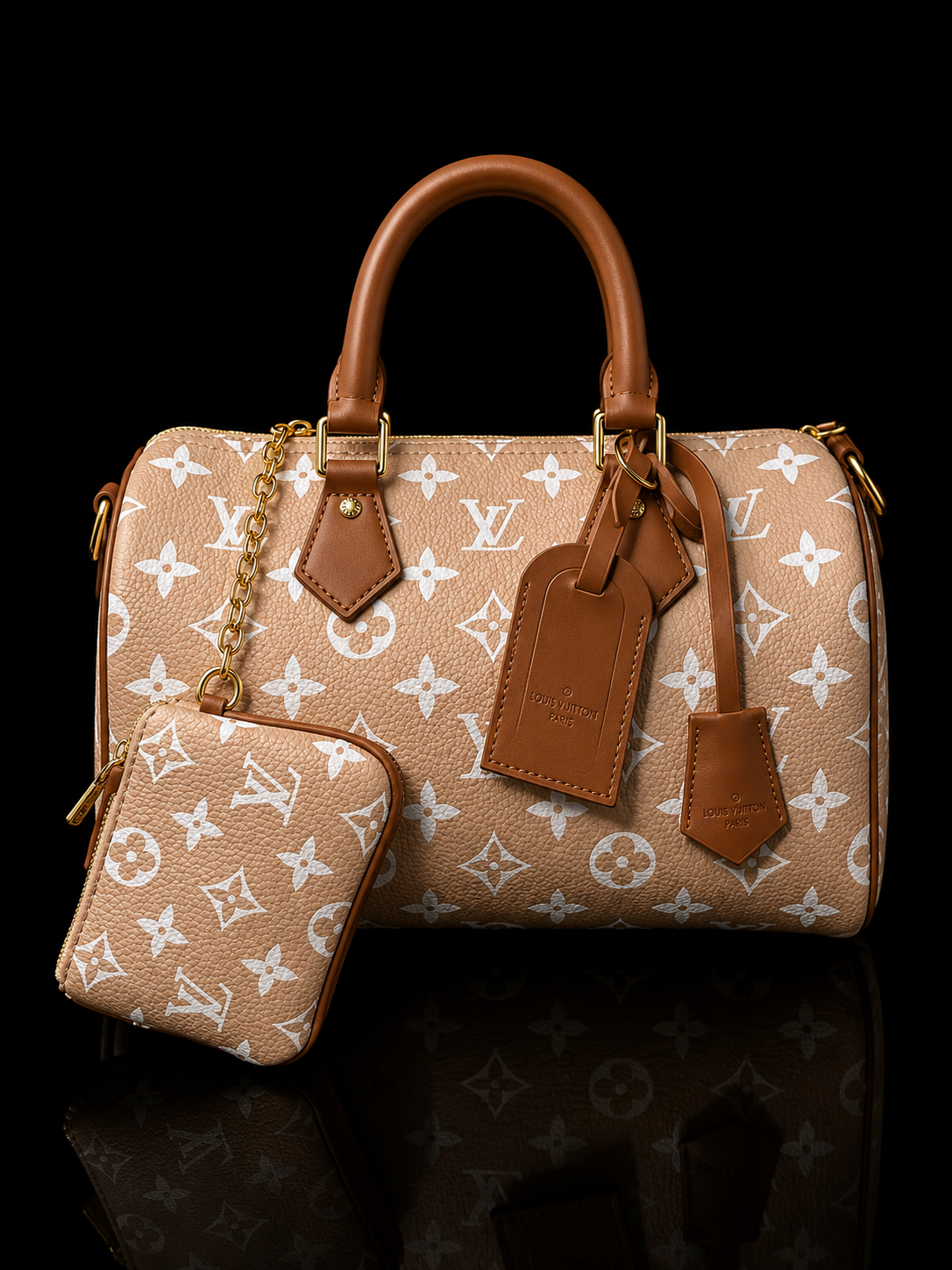 Monogram Barrel Bag 30