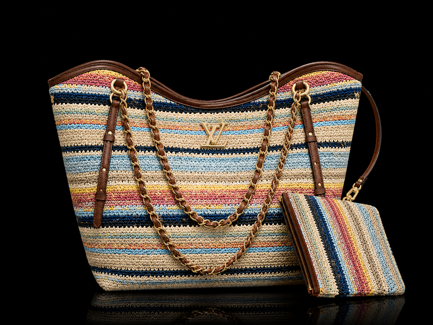 Coastal Breeze Luxe Tote