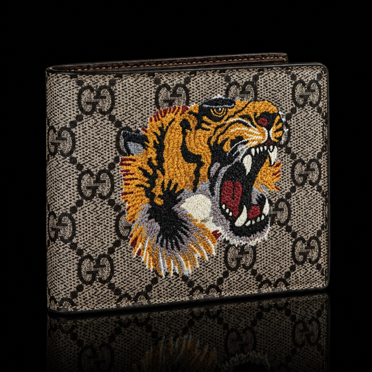 GG Tiger Bifold Wallet