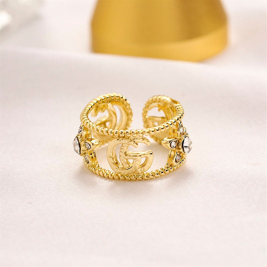 GG Adjustable Ring - Gold