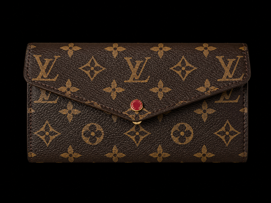 LV Monogram Envelope Flap Wallet