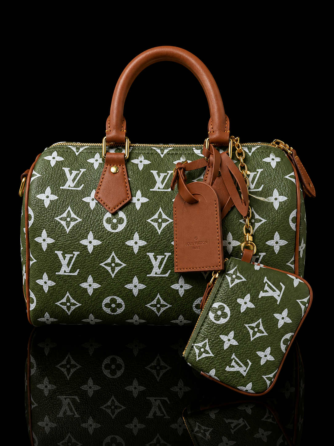 Monogram Barrel Bag 30