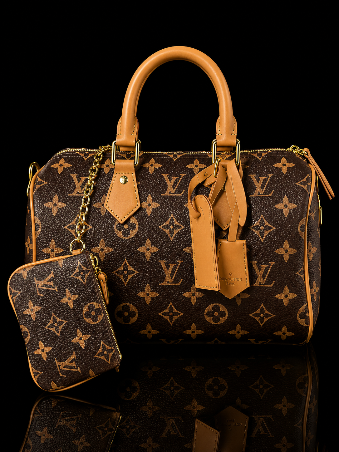 Monogram Barrel Bag 30