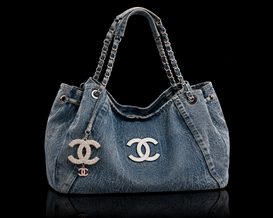 Denim Dreams Luxe Hobo