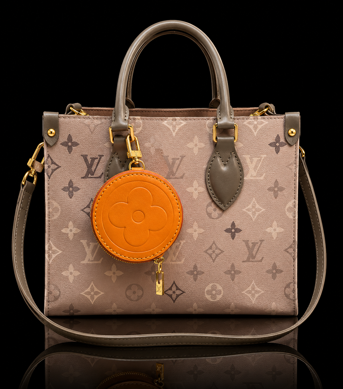 Premium Monogram Tote Bag