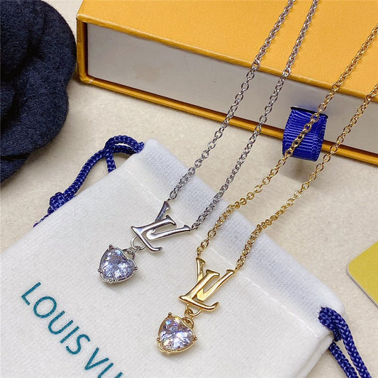 Heart Jewel LV Necklace