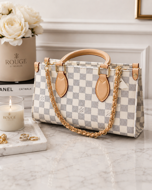 Checkered Shoulder Bag