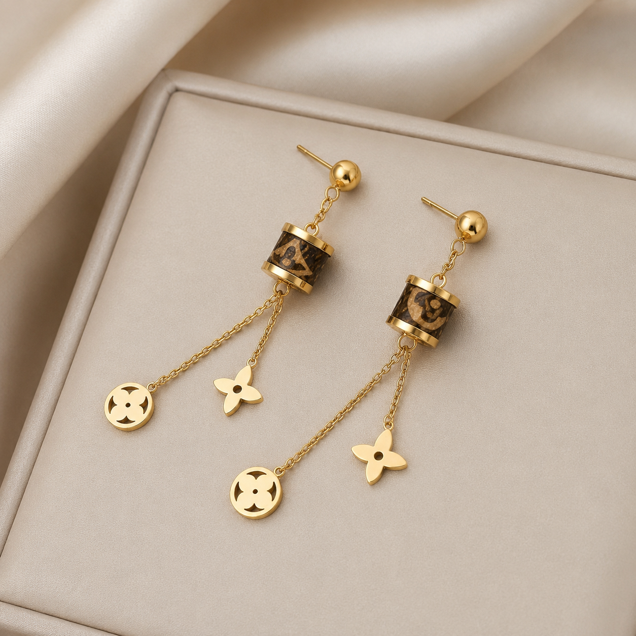 LV Tassle Earrings