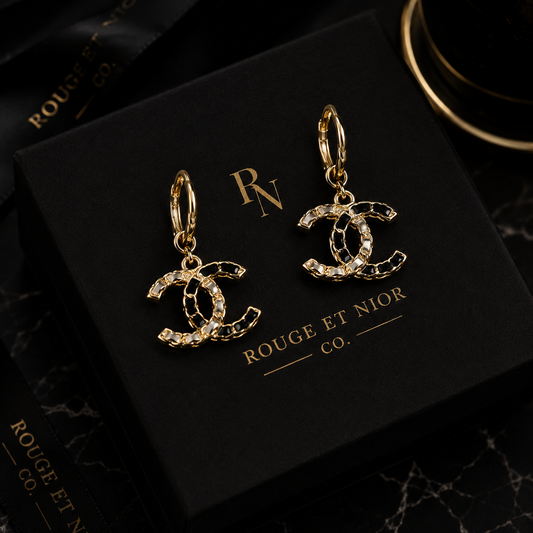 CC Double Loop Earrings