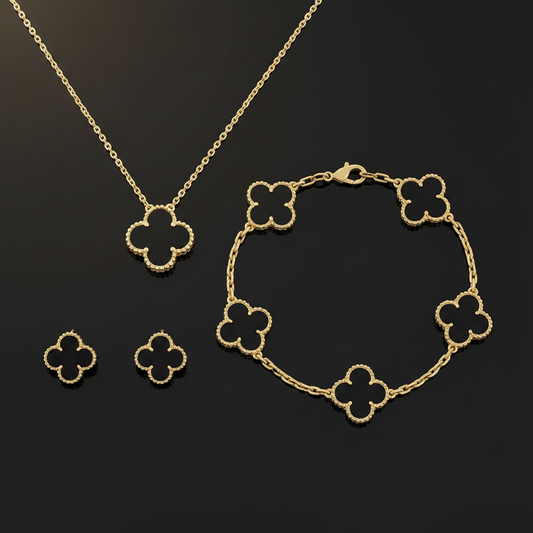 Motif Clover Set — Nior & Gold