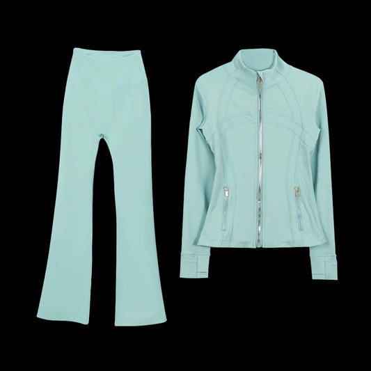 Lulu Define W/ Flare set — Teal